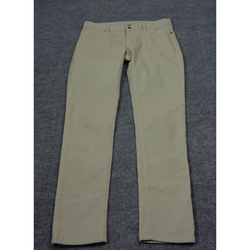 Patagonia Pants Mens 32x32 Beige Corduroy Organic Cotton Straight Outdoor Hiking